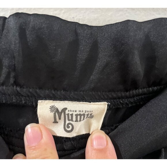 Show me your MuMu Pants Womens travel Black Jogger Pants Soft Stylish pockets - Picture 4 of 6